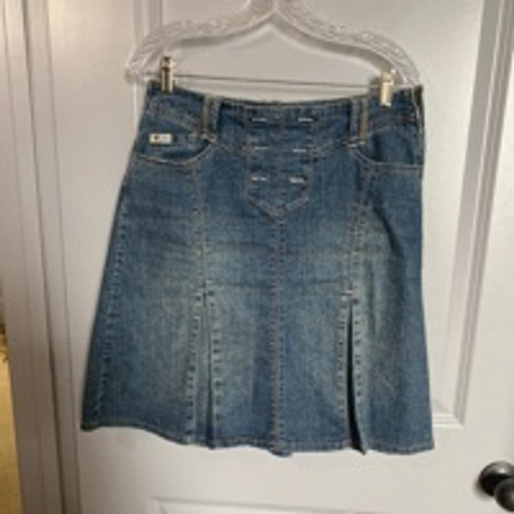 Women's Jolt Denim Skirt Size 7 Blue - Picture 1 of 3